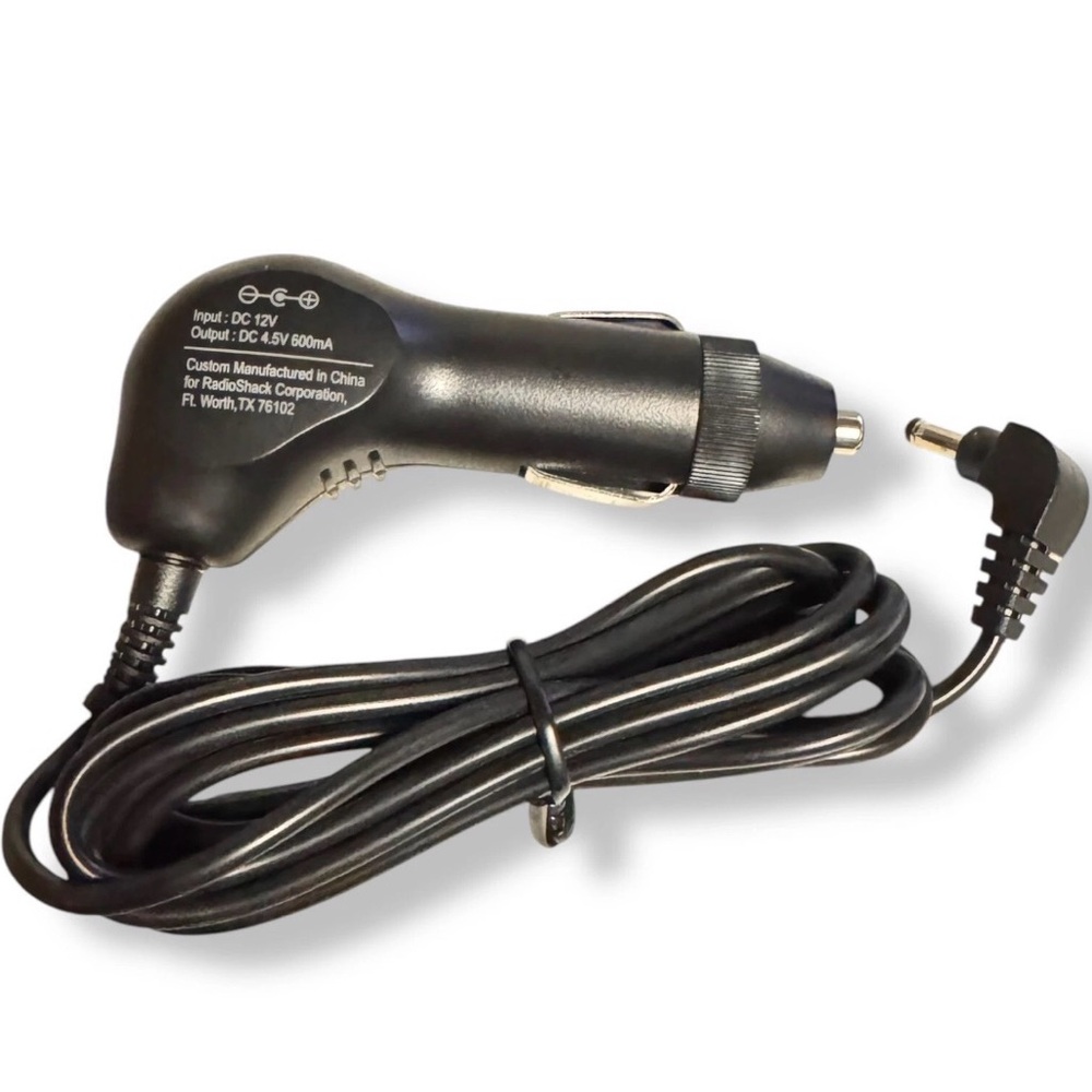 Vehicle Car Power Supply Adapter Charger Output 12V DC Radio Shack OEM